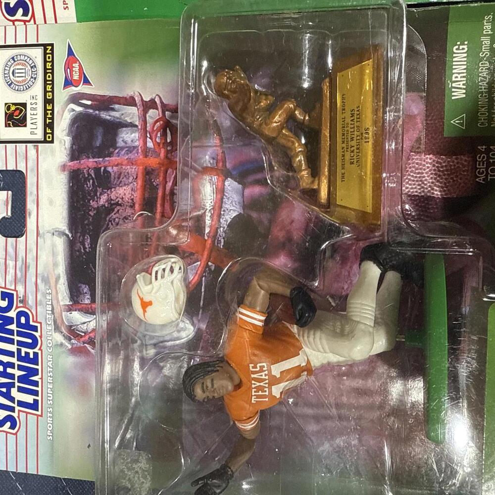 Shannon Sharpe and Ricky Willams Starting Lineup 1995 Football Action Figures -